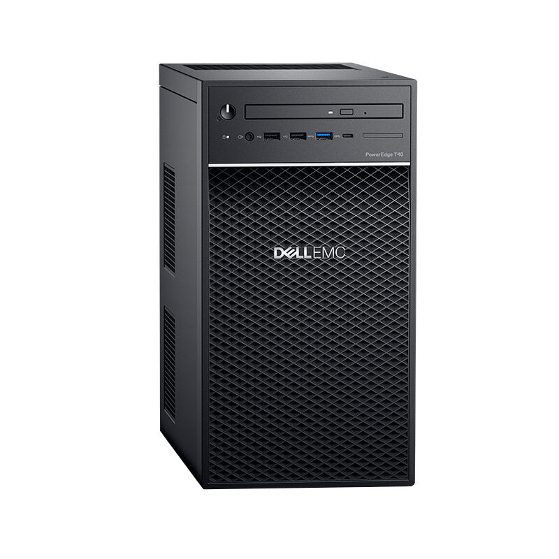 High Configuration Server Cheap Prices DELL PowerEdge T40 Xeon E-2224 32G 2*4TB SATA Tower Server Computer