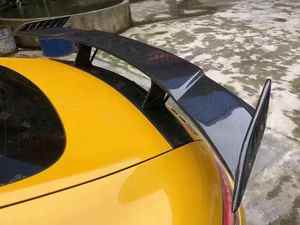 V Style Carbon Fiber Rear <strong>Spoiler</strong> with Polished Finish for Mercedes Benz AMG <strong>GT</strong> GTS Double Deck Tail Wing Roof Body Kit CSYP - Product Image 6