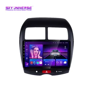 9 Inch Full Touch Screen Voor Mitsubishi Asx 2010-2015 Stereo Android Auto Dvd-speler Met Gps Navigatie Carplay wifi Dsp Radio