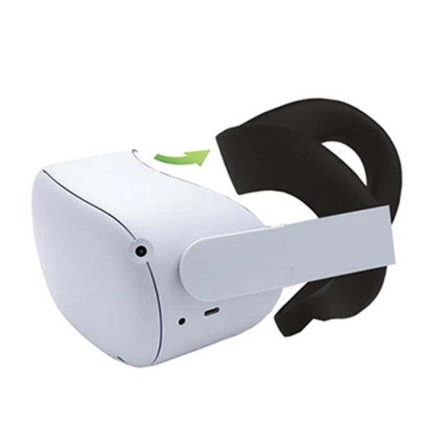 KJH-OQ2-004 VR Helmet Cooler for Meta Quest 2 VR Cooling Fan Radiator Active Air Circulation Relieves Lens Fogging