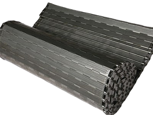 Gıda sınıfı paslanmaz çelik 304 konveyör bant zincirli konveyör kemer plaka fabrika taşıma için zincirli konveyör örgü kemer - Product Image 6