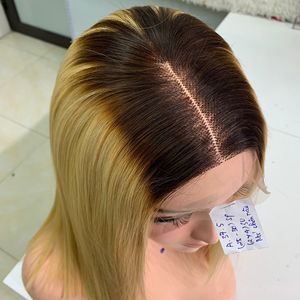 Pelucas vietnamitas rectas de hueso, extensiones de cabello rubio completo, mechones súper dobles dibujados, cabello humano virgen crudo sin procesar - Product Image 4