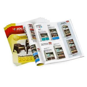 사용자 정의 인쇄 사용자 수동 색상 카탈로그 브로셔 오프셋 인쇄 광택 아트 용지 지침 소책자 인쇄