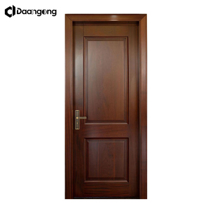 Evler İçin İç Mekan Kapıları, Masif Ahşap Meşe Panel, Geleneksel Stil, Oturma Odası İçin Şeffaf Vernikli - Product Image 6