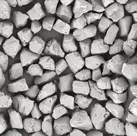 Poudre de diamant synthétique de qualité industrielle revêtue de cuivre et diamants de grande taille pour les forets miniers
