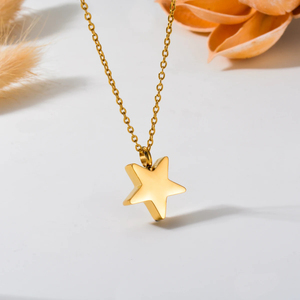 Star Shape Urn Jóias Colar Aço Inoxidável Colar Cremação Jóias para Cinzas Lembrança Memorial Presentes para Mulheres Homens - Product Image 2