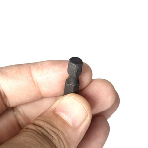 10 Piece Black Hex <b>Screwdriver</b> <b>Bit</b> <b>Set</b> 50mm Chrome Vanadium Steel Magnetic <b>Bits</b> For Diy Use - Product Image 3
