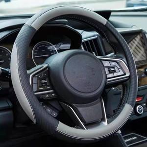 <span class=keywords><strong>Alfa</strong></span> Romeo Four Seasons estilo deportivo cuero genuino PU/gamuza PVC cubiertas de volante para hombres/mujeres modelo - Product Image 6