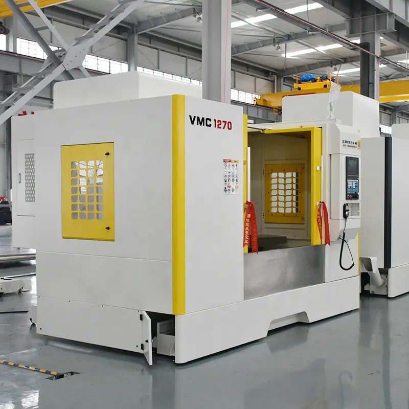 Vertical Machining Center Manufacturer Desktop Cnc Milling Machine Siemens vmc1270 cnc milling machine 4 axis for metal
