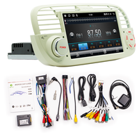 Sistema de Navegación GPS con Pantalla Táctil de 7 Pulgadas, Bluetooth, WiFi, Autoradio GPS Android 2 Din para Fiat 500