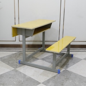 Meubles scolaires, table <span class=keywords><strong>d</strong></span>'école en bois double pour élèves, <span class=keywords><strong>banc</strong></span> et bureau pour l'école - Product Image 4