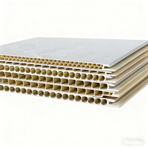 Bảng điều khiển tường SPC hiện đại với tính năng chống thấm nước và chống ẩm chống cháy cho phân vùng văn phòng & Vách ngăn phòng - Product Image 1