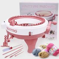 Machine à tresser DIY populaire pour enfants, grande taille, 48 aiguilles, cylindre étoile, machine à tricoter manuelle pour filles, modèle RY 023, en plastique