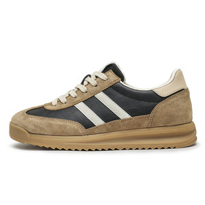 Zapatillas Blancas Planas Casuales Transpirables de Verano Versátiles para Entrenamiento de Primavera Estilo Retro Nuevo Deportivo Forrest Gump con Cordones Sintéticas - Product Image 3