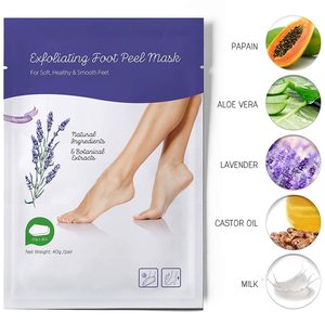 Bán Hot mềm chân Peel booties cho Callus da chết, có được cảm ứng mềm mại mịn chân trong 1 tuần tẩy tế bào chết chân lột mặt nạ - Product Image 2