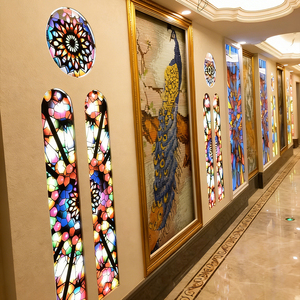 Vitraux <span class=keywords><strong>d</strong></span>'église en gros à vendre – Vitres <span class=keywords><strong>d</strong></span>écoratives <span class=keywords><strong>d</strong></span>'église gaufrées sur mesure, couleur et taille personnalisées - Product Image 2