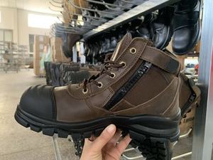 SFB66 724 Tactical <b>Hiking</b> <b>Boots</b> Men Waterproof Leather Outdoor Work <b>Boot</b> Brown High Top Durability All Seasons Wear - Product Image 6