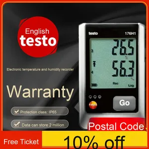 Registrador Electrónico de Temperatura, Humedad y Barómetro Testo 176H1/H2/P1, Material ABS, 1 Año de Garantía para Uso en Instrumentos - Product Image 3