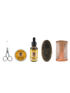 Kit de toilettage pour la <span class=keywords><strong>barbe</strong></span> pour hommes, huile et baume, <span class=keywords><strong>produit</strong></span> de croissance, vente en gros, - Product Image 2