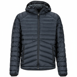 Veste matelassée pour hommes Manteau matelassé à capuche en duvet sport Logo Oem Bulle surdimensionnée Hiver Personnalisée Bulle Hommes Unisexe Chauffante - Product Image 1