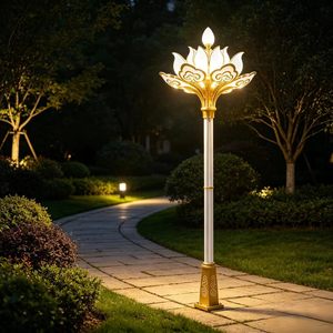 โคมไฟถนน LED ตกแต่งพลังงานแสงอาทิตย์ อลูมิเนียมอัลลอยด์ BSW ระดับ IP66 สำหรับตกแต่งภูมิทัศน์  รับประกัน 10 ปี จากโรงงานมืออาชีพ - Product Image 4