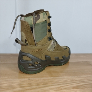 TSB08 Brown Green CP Customized Outdoor <b>Boots</b> Ankle <b>Boots</b> 7 - 8 Inches Middle Top 8-9 Inches High Top <b>Hiking</b> <b>Boots</b> - Product Image 6