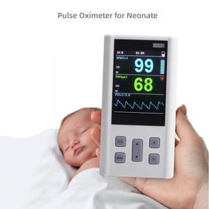 Ngón tay xung <span class=keywords><strong>Oximeter</strong></span> tái sử dụng được xây dựng trong pin cho trẻ sơ sinh bác sĩ thú y chăm sóc màn hình di động với SpO2 đo lường - Product Image 2