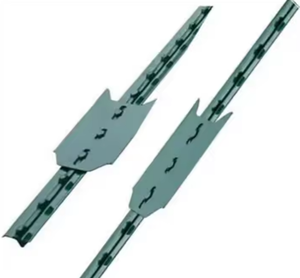 Vente directe usine – Poteau en T clouté en fer, revêtu par poudrage, 6 pieds, pour clôture de ferme et chantier, prix abordable - Product Image 3