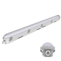 Tube LED Tri-proof 8FT 110W IP66 NEMA 4X pour aquarium, corps de lampe en PC, étanche à la vapeur, pour usage intérieur/commercial, garantie 5 ans