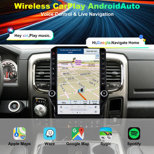 Reproductor de <span class=keywords><strong>DVD</strong></span> Estéreo para Auto con Pantalla Táctil de 10.4 Pulgadas para Dodge RAM Pickup 1500 2500 3500 2012-2018, Sistema Multimedia con Aire Acondicionado Automático y Semi-Automático - Product Image 3