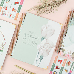 Cuaderno Planificador <span class=keywords><strong>de</strong></span> <span class=keywords><strong>Bodas</strong></span> con Espiral, Organizador <span class=keywords><strong>de</strong></span> Compromisos con 10 Secciones Temáticas, Libro <span class=keywords><strong>de</strong></span> Planificación Nupcial - Product Image 2