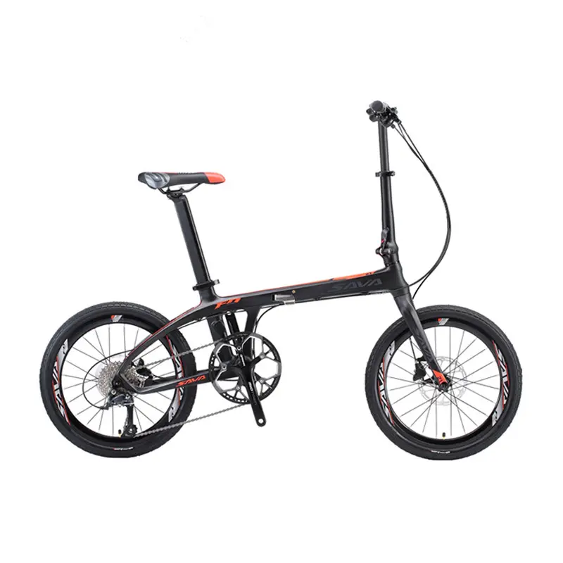 Xiaomi SAVA katlanır bisiklet yetişkin katlanır bisiklet 20 inç karbon Fiber bisiklet katlanabilir Mini karbon şehir bisiklet katlanır SAVA karbon z1