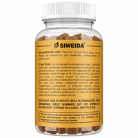 SIWEIDA Gommes Agrandissement Hanches Fessiers BBL Amélioration Corporelle Naturelles Herbes Complément 60 Gommes Femme