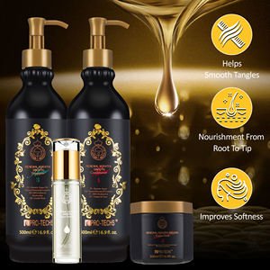 Shampoo et revitalisant à la kératine, traitement capillaire nutritif, meilleur <span class=keywords><strong>shampooing</strong></span> pour <span class=keywords><strong>cheveux</strong></span> à faible porosité - Product Image 6