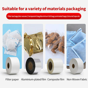 Заводская цена, автоматическая трехсторонняя герметизация, специи, кофе, чай, зерновые Пищевые мешки, пленка, порошок, наполнение, вес упаковочная машина - Product Image 3