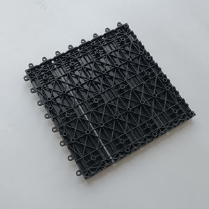 Tablero de impermeabilización DIY WPC café cubierta compuesto interlock plástico madera azulejo veneciano <span class=keywords><strong>alberca</strong></span> suelo al aire libre - Product Image 5