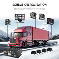 Enregistreur vidéo de voiture 4G 4CH 8CH 1 an, caméra 1080p, carte SIM, enregistreur vidéo, caméra CCTV, ensemble complet, disque dur pour autobus scolaire, camion