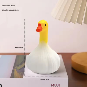 ของเล่นบีบแก้เครียดรูปเป็ดกระเทียมสไตล์พุทธสำหรับสำนักงาน - Product Image 2