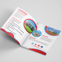 Brochure/Booklet/Magazine/Catalogue personnalisé imprimé et relié, papier offset, avec plastification et impression couleur