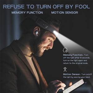 Rechargeable Super Lumineux Course Nuit Marche Randonnée Poisson Lumière Extérieur Phare COB Cyclisme Camping Pêche Phare - Product Image 6