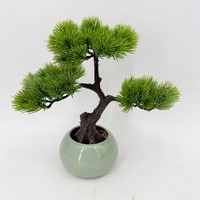 Mini-pin artificiel de simulation pour décoration de bureau