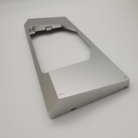 Coque pour clavier mécanique en Aluminium, fraisage CNC, 8mm, boîtier supérieur, poids