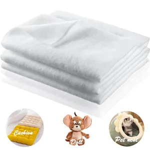 纺丝棉各种重量水洗棉衣服，弹性高，蓬松柔软，可用于枕头娃娃