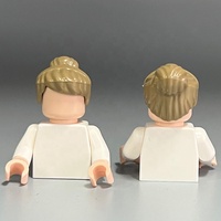 Vente chaude DIY Filles Garçons 66 pièces assorties Chapeaux Briques Mini Figurines Accessoires Cheveux Mini Figurines
