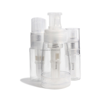 Flacon pulvérisateur cosmétique vide en PET de 60 ml, 80 ml, 120 ml, flacon pour poudre libre, flacon pour shampoing sec, logo personnalisé, vente en gros