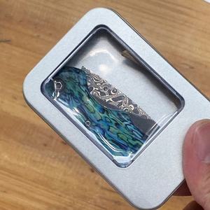 มีดพกคุณภาพสูง Dolphin OEM ปรับแต่งได้ ใบมีดสแตนเลส 3Cr13mov ด้ามทำจากกระดูกวัว สำหรับใช้งานอเนกประสงค์ - Product Image 5
