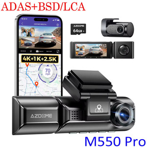 ดรอปชิปปิ้ง Shopify กล้องติดรถยนต์ 3 ช่องทาง 4K 1080P 1440P WiFi GPS กล้องบันทึกภาพกลางคืน - Product Image 2