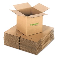 Cajas de Cartón Kraft Plegables Blancas Pequeñas Personalizadas en Stock, Impresión de Serigrafía para Empaque de Harina, Verduras y Carne