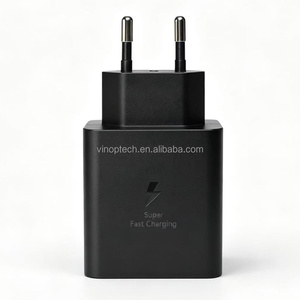 <span class=keywords><strong>Cargador</strong></span> Móvil Original de 60W con Carga Súper Rápida Tipo C, Adaptador para EE. UU., UE y Reino Unido, <span class=keywords><strong>Cargador</strong></span> PD para <span class=keywords><strong>Samsung</strong></span> - Product Image 1