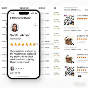 Boîte mystère électronique, expérience d'ouverture, grande surprise, téléphone, <span class=keywords><strong>montre</strong></span>, Bluetooth, nouvelle technologie 2025, boîte mystère <span class=keywords><strong>Amazon</strong></span> - Product Image 6